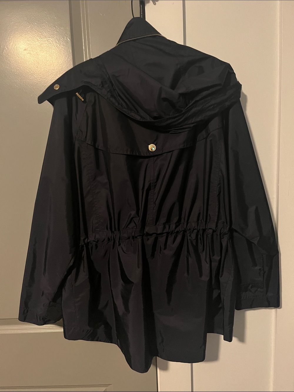 Burberry Navy Utility Zip-Front Women’s Jacket - Picture 3 of 3